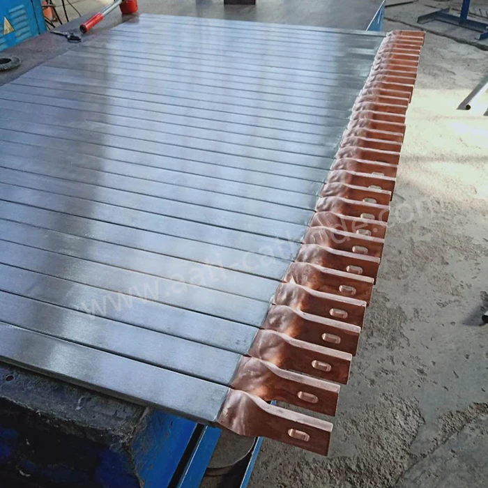 Best quality titanium clad copper rectangular bar