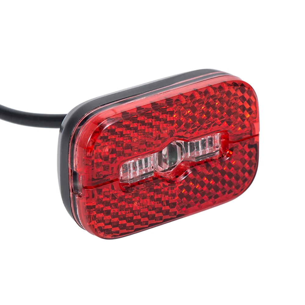 Factory direct Sate-lite cree ebike light ISO 6721-1 StVZO ECE R50 eletric bike rear light with  ISO 6721-2 StVZO Z reflector