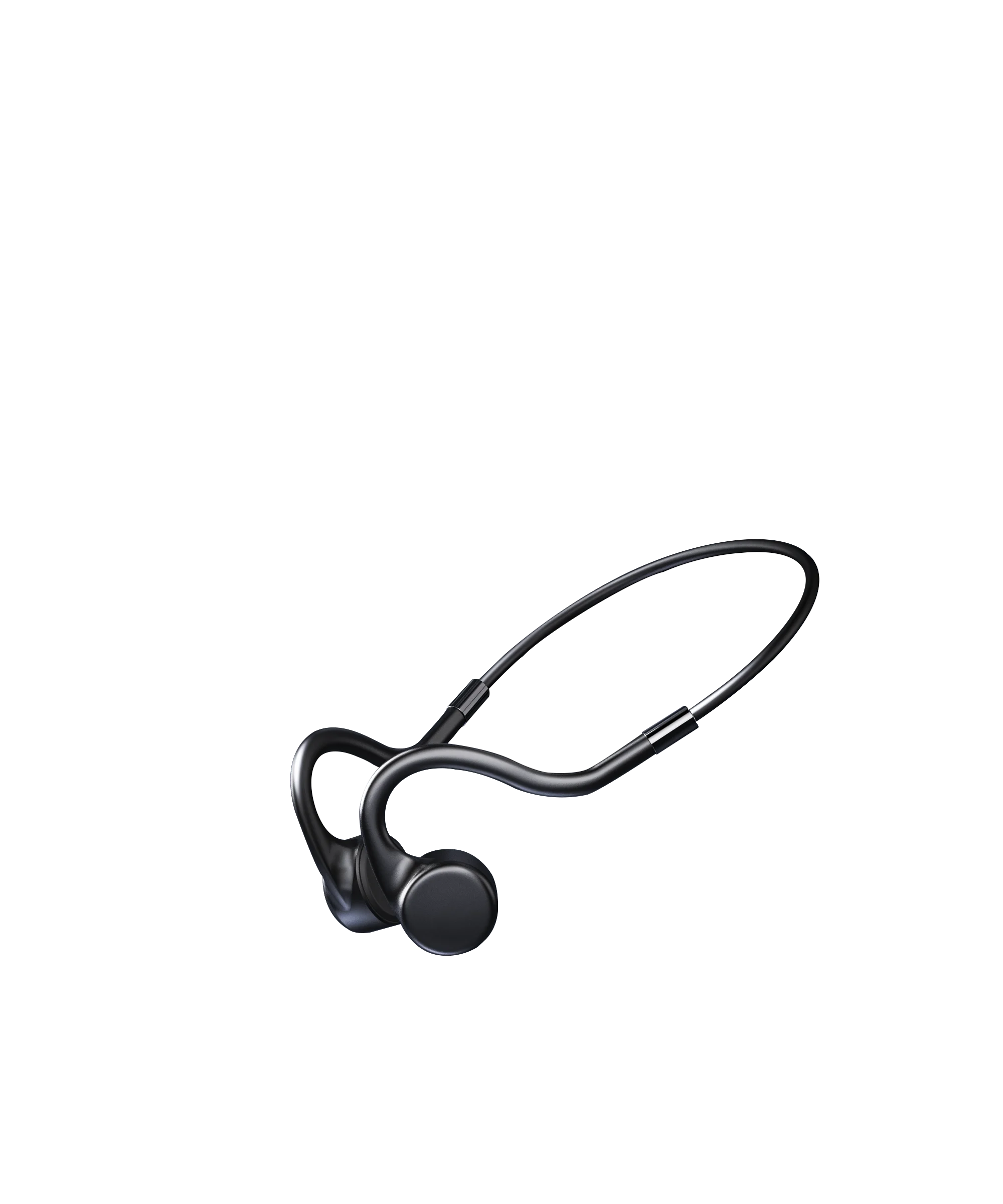 Strong Bone Conduction Vibrator Technology Energy-saving Design for 6 Hours Titanium Memory Technology Free Storage Earphone
