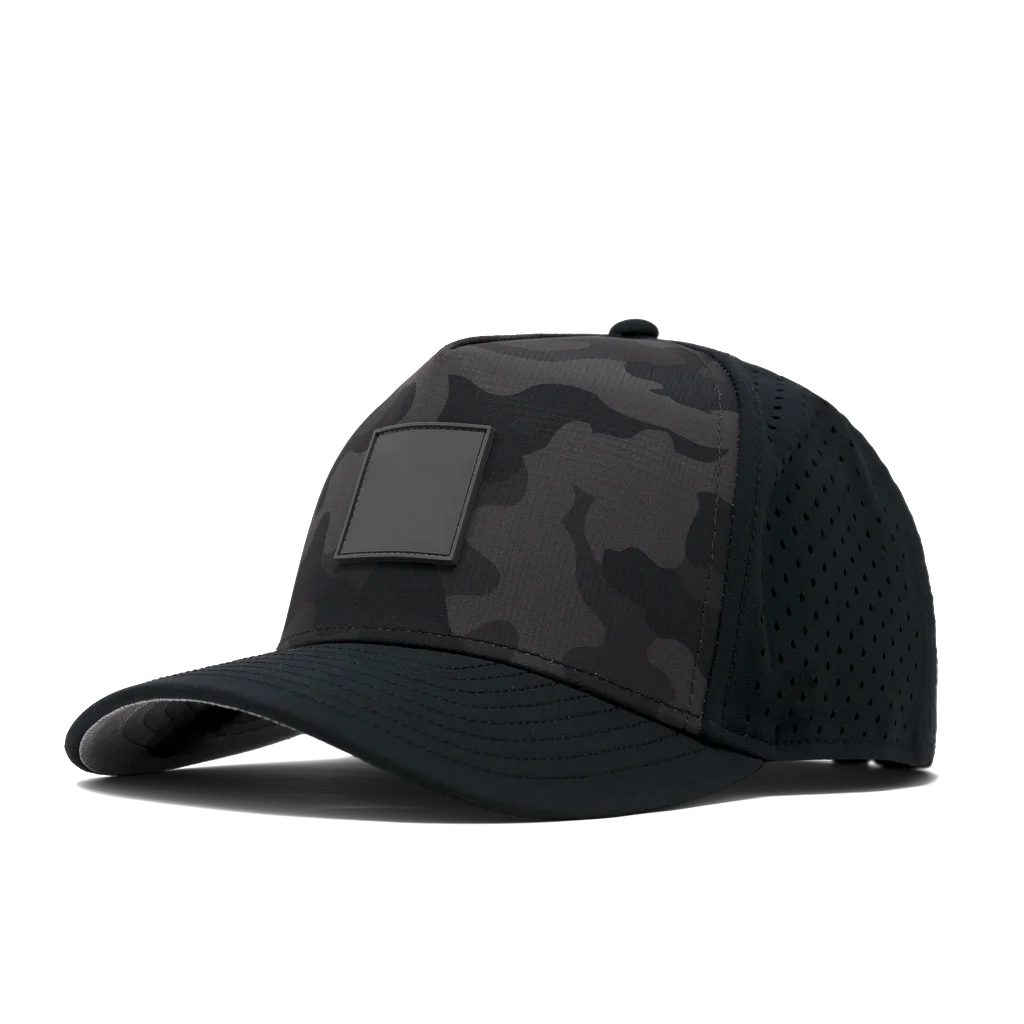 HS41 PVC Logo Custom hydro melin waterproof performance snapback hat floating melin baseball cap hats with custom logo