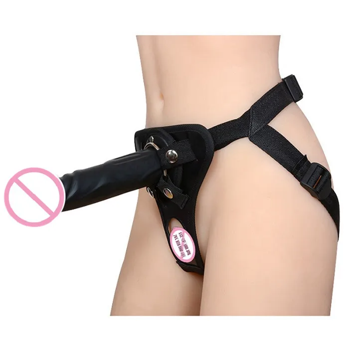 Silicone sex dildo masturbator for women with strap panty