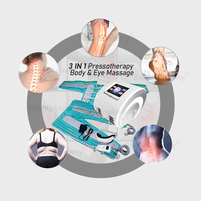 lymphedema compression fat removal air pressure massage machine muscle stimulator air pressure massage machine