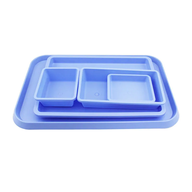 Hospital Clinic Medical Surgical Plastic Tray 2500 mL Single Use medical consumables dressing tray