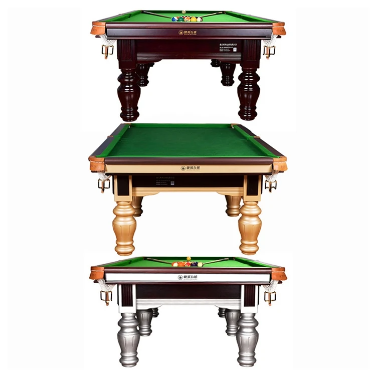 Wholesale Jianying Indoor Customized Marble 9ft Snooker Billiards Table