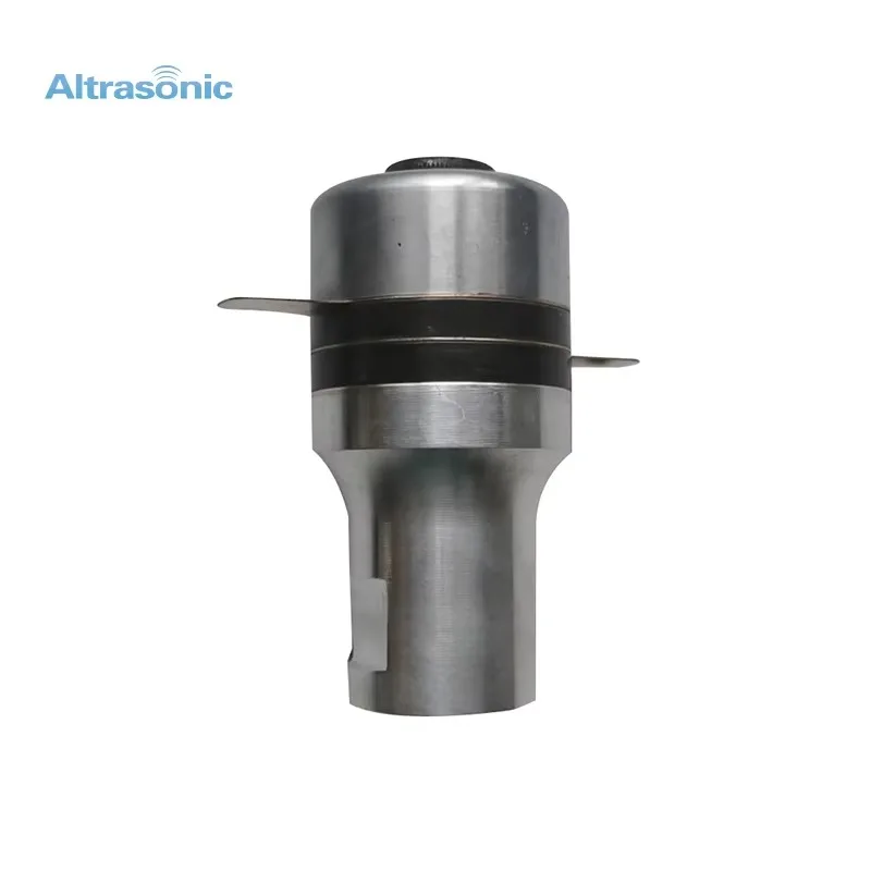 Long service life 35khz ultrasonic transducer M8 screw with Piezoelectric ceramic 2pcs for ultrasonic welding