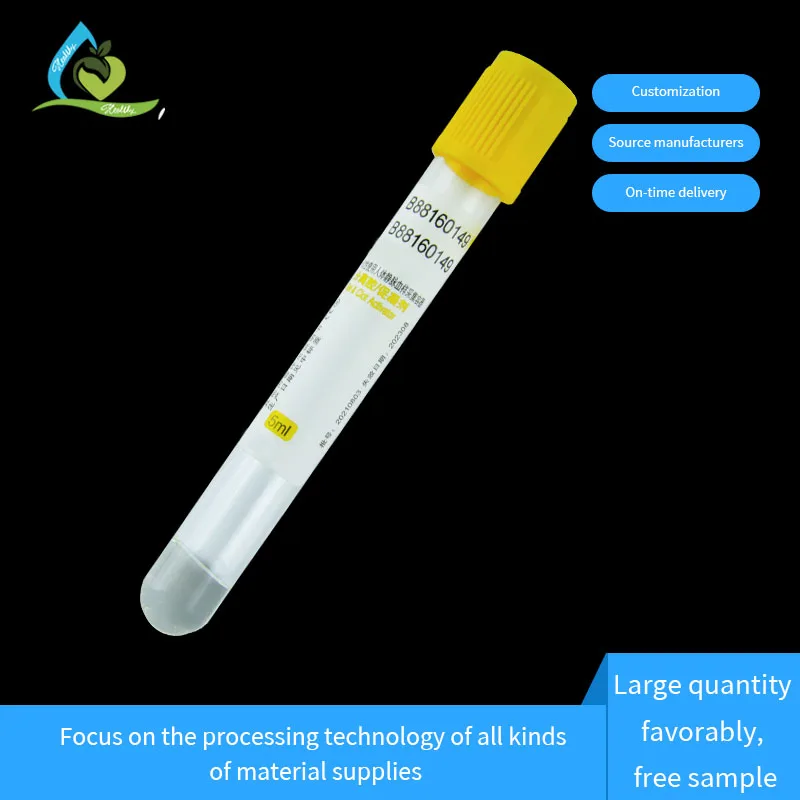 Gel and clot activator blood collection test sst tubes