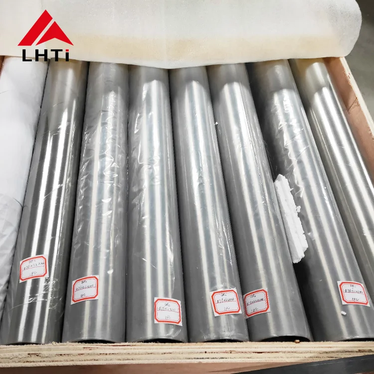 Baoji Manufacturer 1.5'  38*1.0*1000mm Gr2 titanium pipes welded / seamless tube