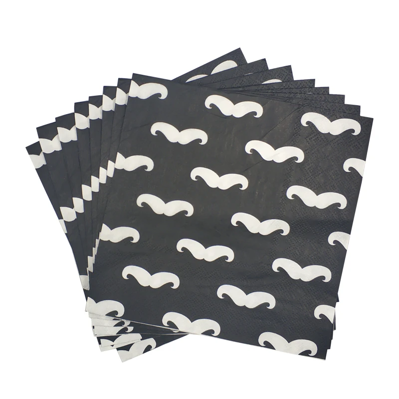 
Wholesale christmas custom wave point 2ply 25*25 cm beverage paper napkin 