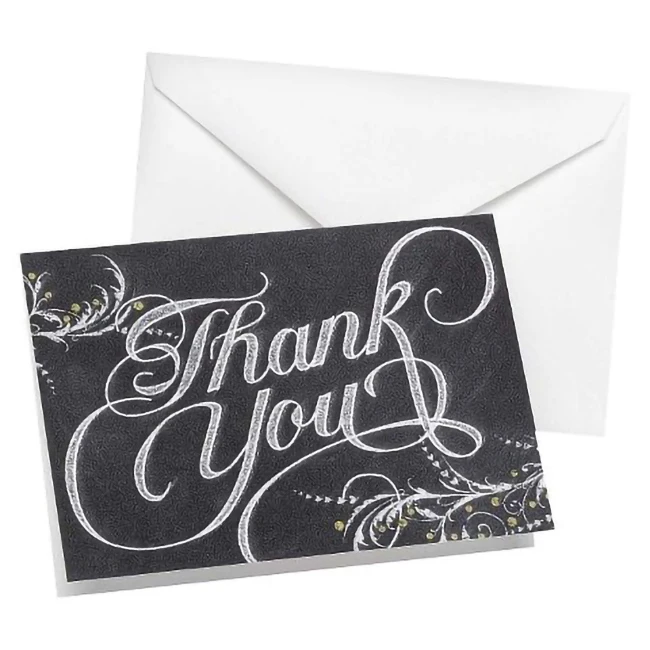 Горячая Распродажа розовая Золотая фольга маленькие карты Eid Thank You бумажная печать кредитная карточка конверт Свадебное приглашение