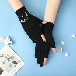 Best sale new style gloves two fingers fitness women gloves