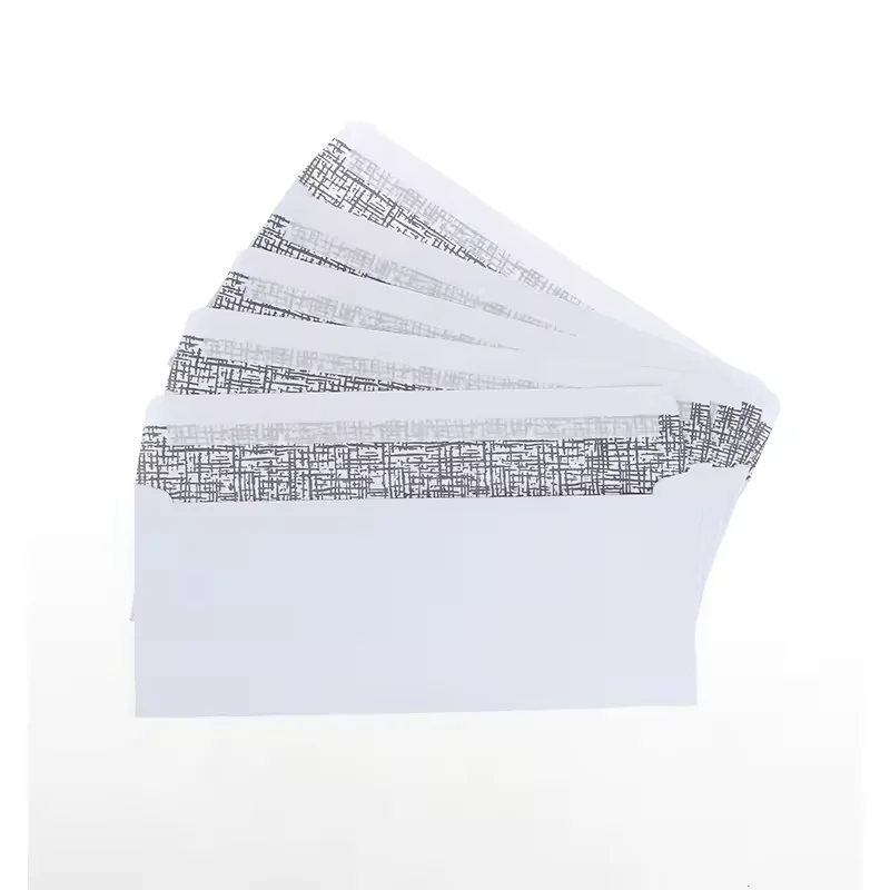 Hot Sales #10 Security SELF-SEAL Mailing Envelopes With Windowless White Envelop Business Letter Envelope Custom