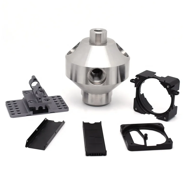 Made Custom Metal Parts Fabrication Service Anodizing CNC Milling Machining Aluminum Parts