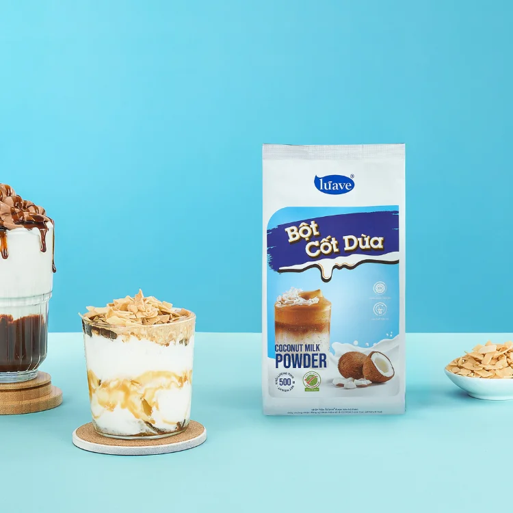 Pure Organic Coconut Milk Powder Fast Delivery from Vietnam FSSC 22000 Certified Creamy Texture for Cake and Dried Food