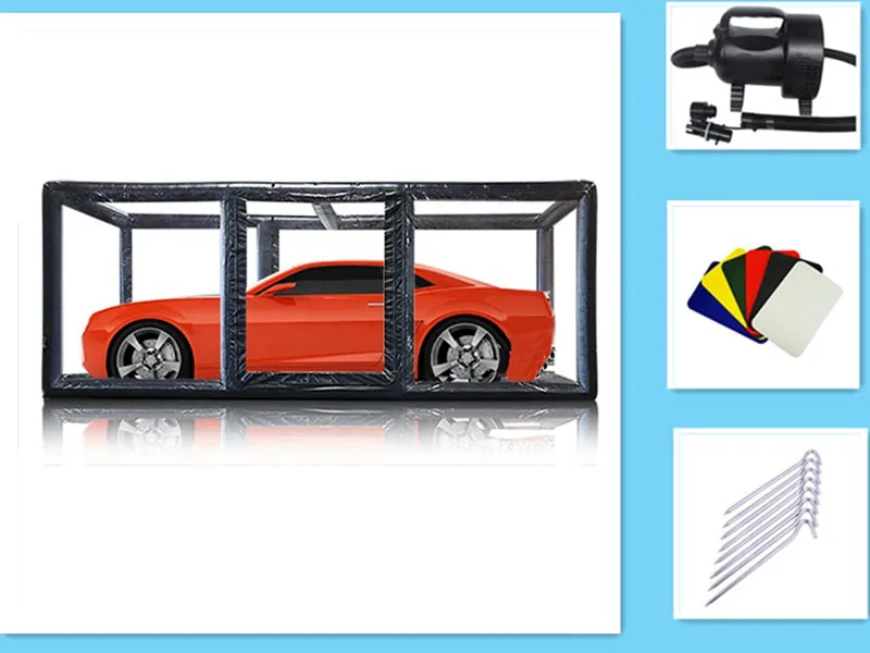 High quality customized inflatable car tent for cheap price /inflatable car garage tent /inflatable tents for car parking