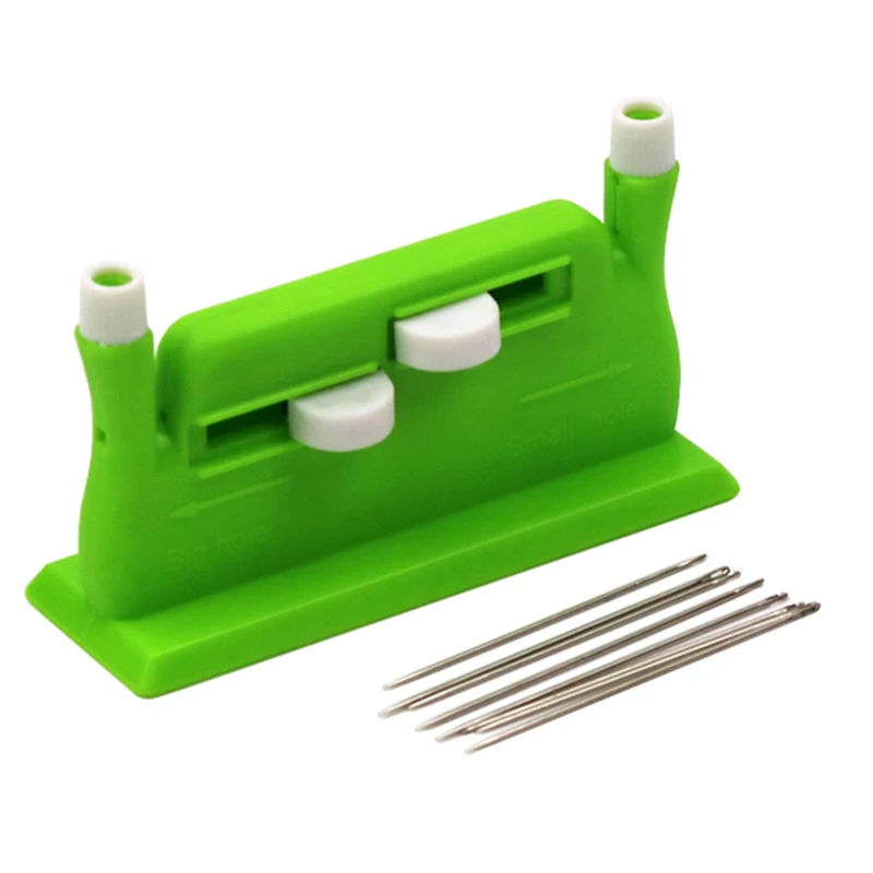 DIY Plastic Automatic Needle Threader Stitch Insertion Machine Hand Sewing Thread Needlework Sewing Tool Accessories kit