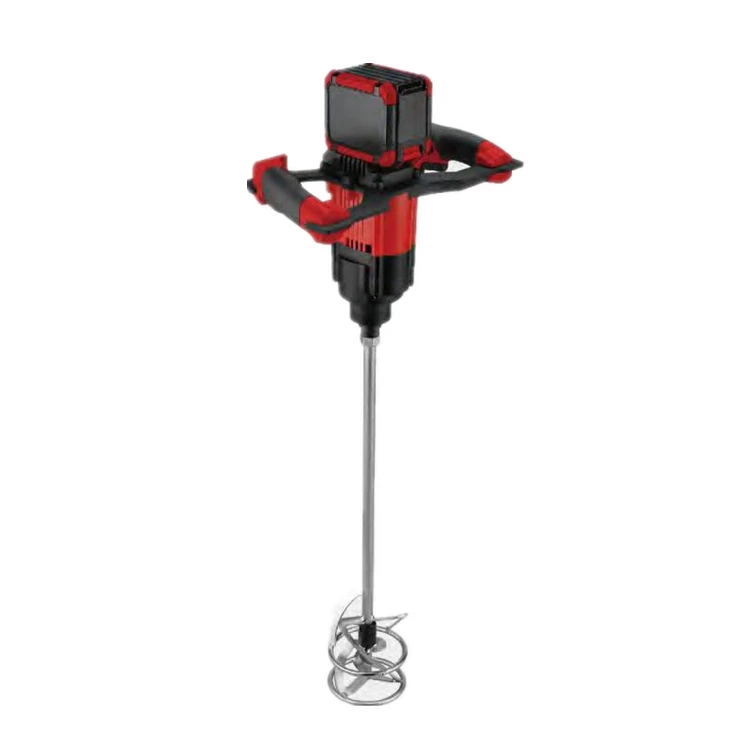 Industrial Lithium Battery Cordless Hand Paint Mixer Power Agitator Tools Electric Automatic Portable Cement Blender