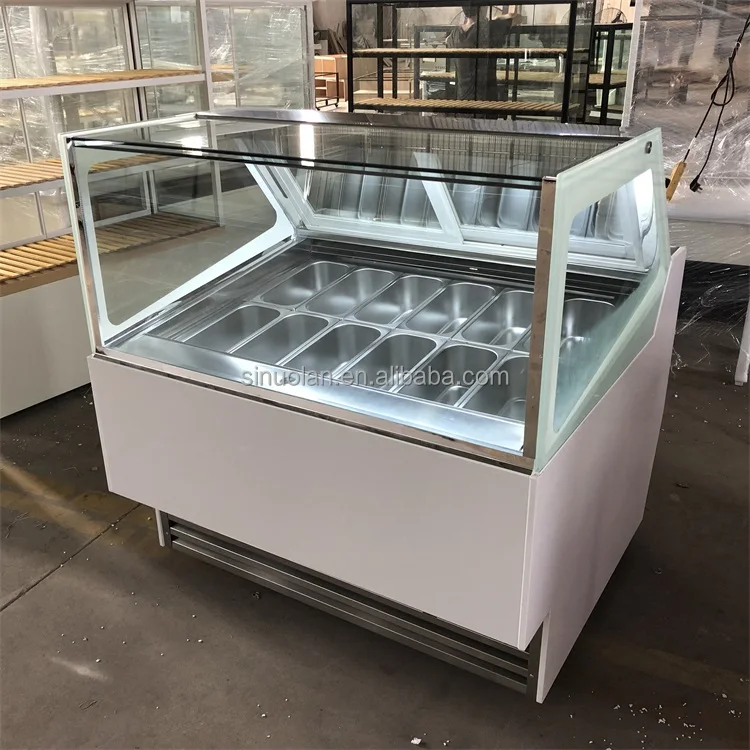 counter top small ice cream display freezer table top mini freeze