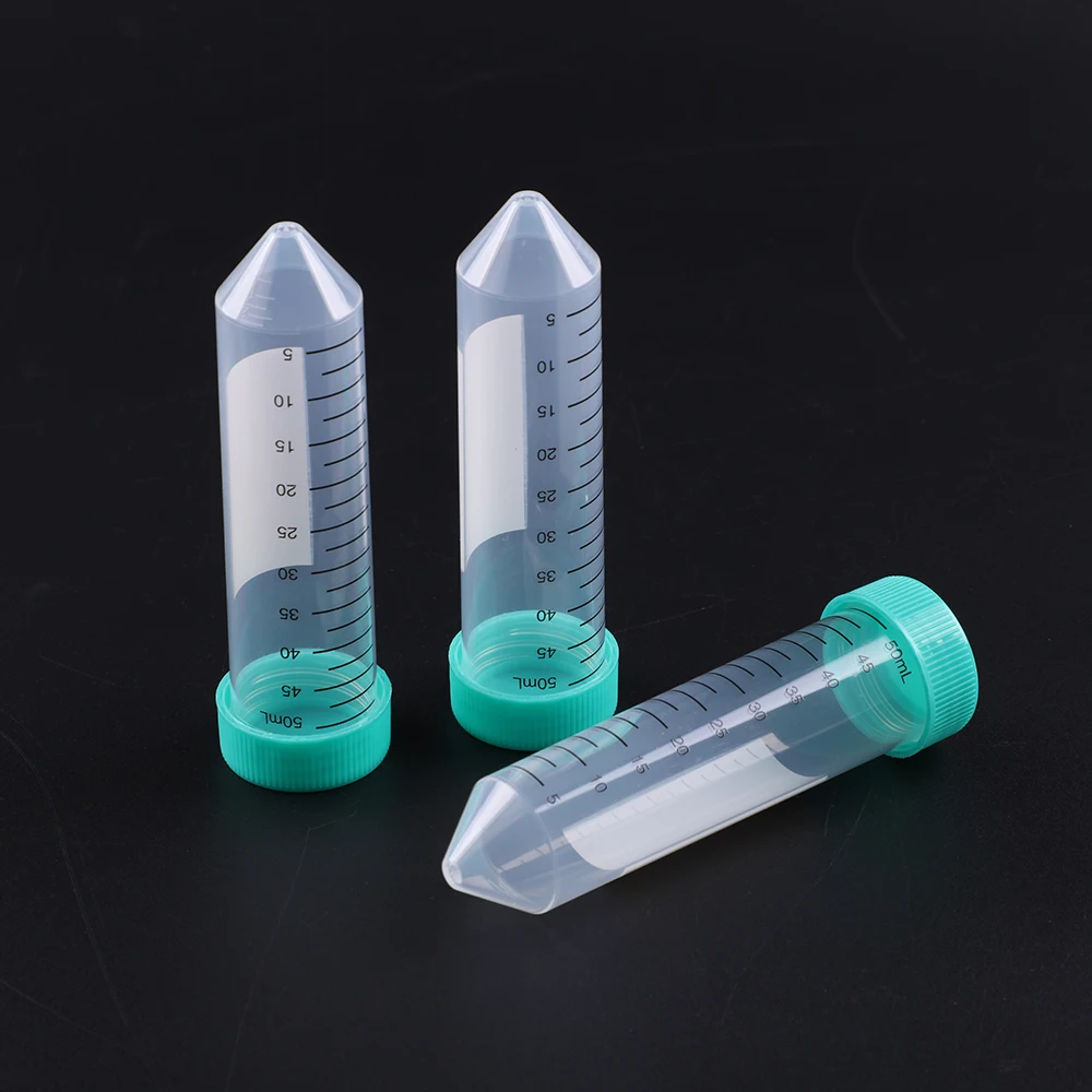 Laboratory Leak Proof Sterile White Graduation 50Ml plastic Centrifuge Tubes With Conical