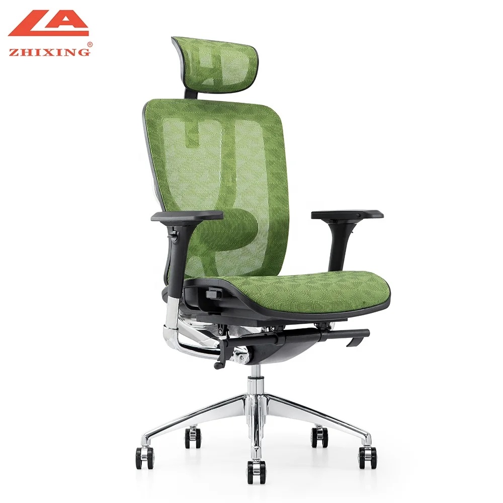 
ZHIXING High Back Green Mesh Ergonomic Executive Office Chair With Headrest 