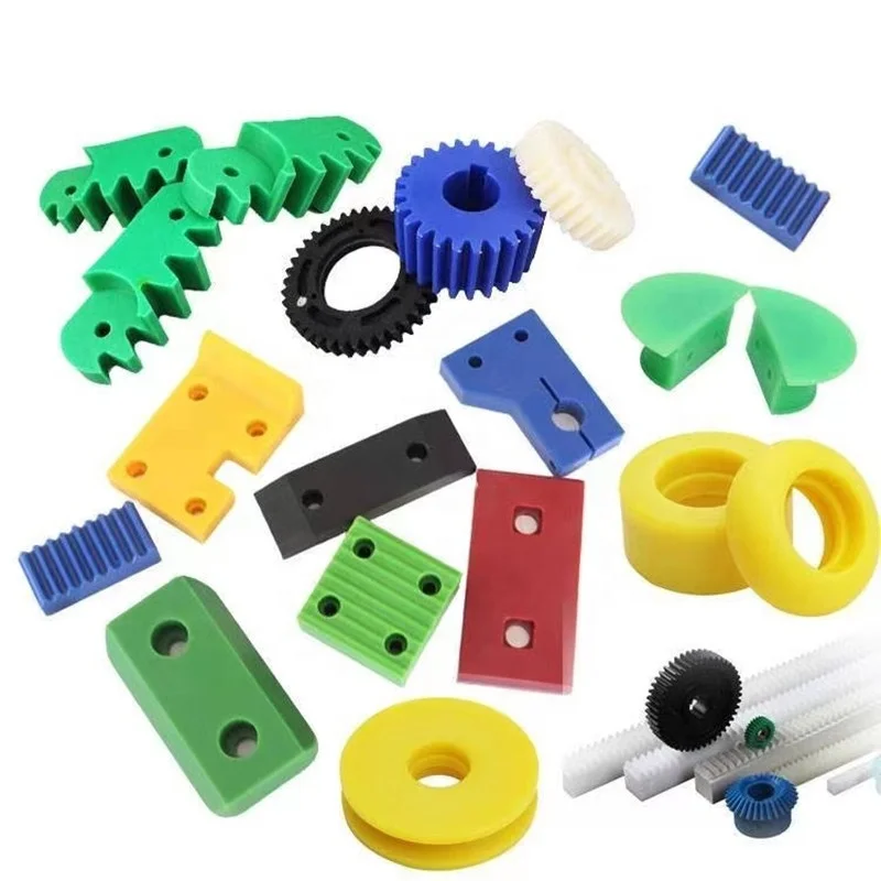 Factory customizes high wear resistant  engineering plastic parts nylon blocks plastic plate pom board