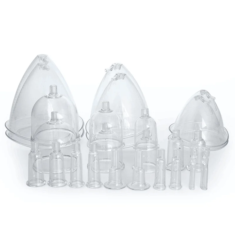Curv Vacuum and Cupping Therapy Vacuum Pump Breast Cupping Suction Cups Big Size Bust Enlargement Cup Breast Massager