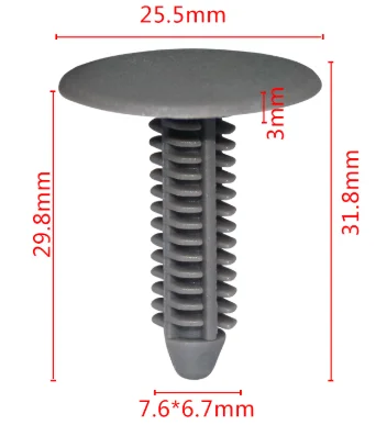 Plastic clips for car auto plastic fasteners and clips plastic christmas tree clips061090