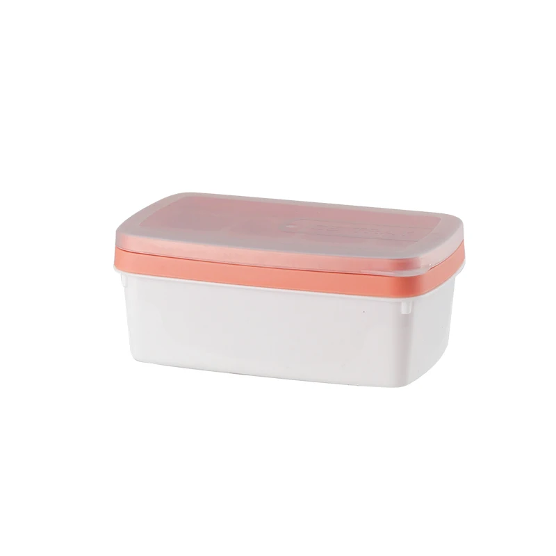 MIni Order 6 Hole Plastic Ice ball mold silicon Ice Mold with lip Storage box kitchen tools Ice Cube Mold