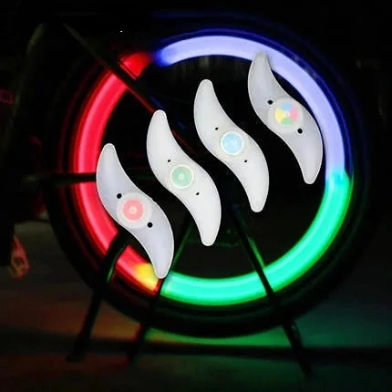 Bicycle Accessories Safety Cycling Light Spoke Light Bike Led Bicycle Wheel Light