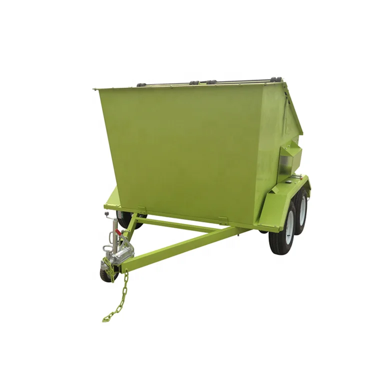 Mobile garbage Trailer Trash Trailer Trash bin Trailer