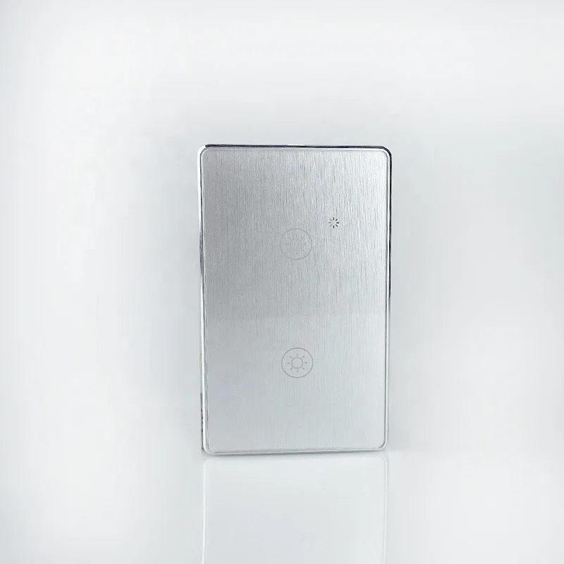 Tuya Smart Life APP US Standard Wifi 2 gang Smart Touch Wall  Switch With Google home or Amason Alexa or Ifttt