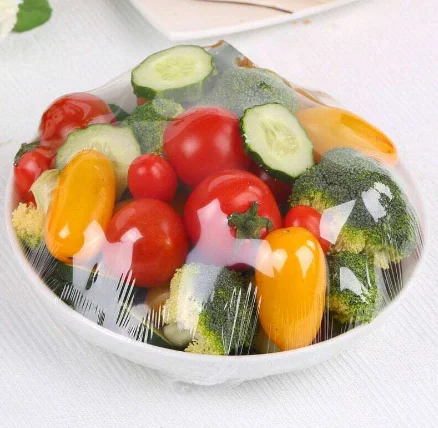 Packaging Food Transparent Soft PVC Plastic Wrap Stretch Cling Film Roll