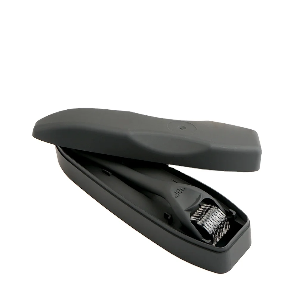 Original factory matte black derma roller dermaroller 0.5mm for beard regrowth