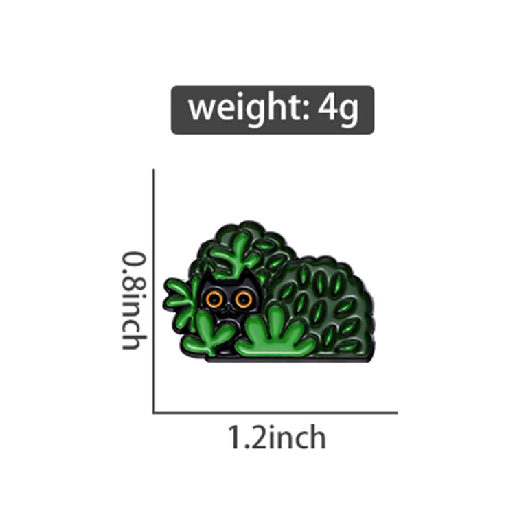 Cute Cat Fashion Pin High Quality Custom Manufacture 3D Metal Enamel Cartoon Badge Customizable Pins