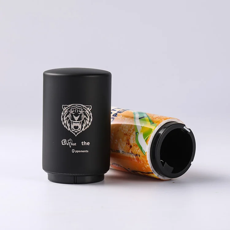 Creative High-end Automatic Bottle Opener Plastic Press To Open Beer Bottle Cap Opener
