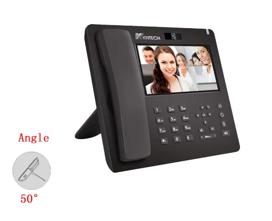  Видео IP телефон 6 SIP линий VoIP 2 0 телефоны с 7 2-дюймовым цветным