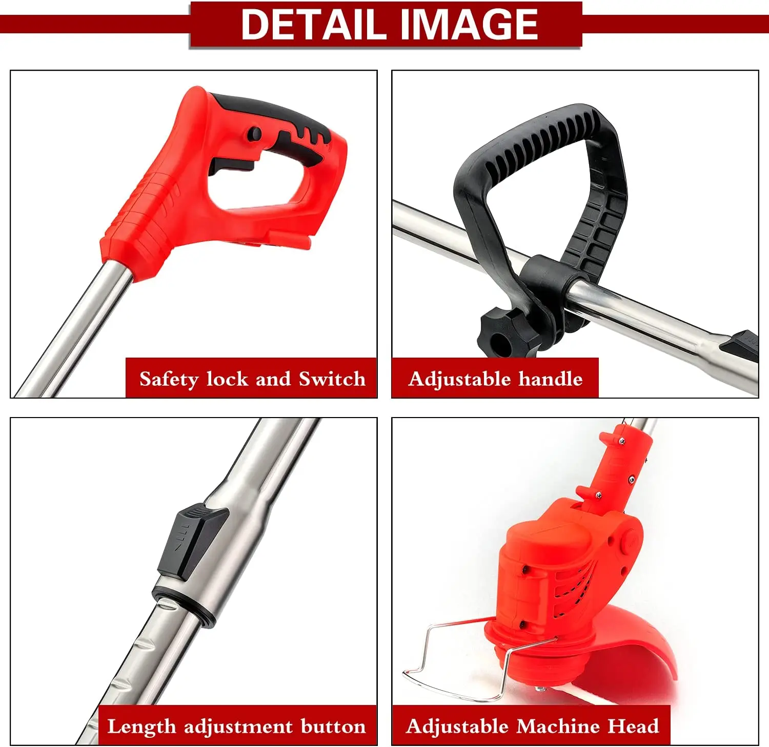 MV-GT01 Hot Selling 18V / 20V Cordless Grass Cutter Power String Trimmer brush cutter lawn mower