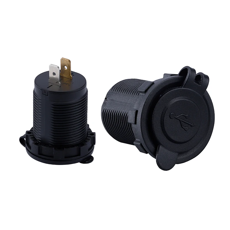 WELFNOBL Waterproof DS2B01X 12-24V BUS Vehicles Charging Socket Power Adapter 5V 3.6A 9V 2A 12V 1.5A Car Charger Car USB Socket
