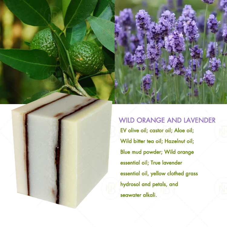 Oem Custom 100g Handmade Natural Organic Bath Cold Pressed Soap