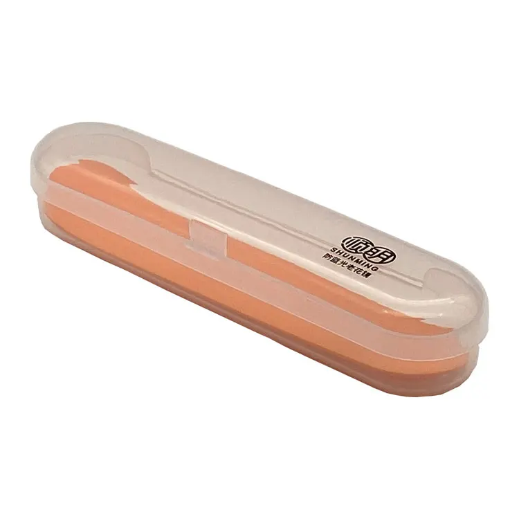 Прозрачный Футляр для очков с логотипом на заказ, экологически чистый футляр для очков, пластиковый футляр для очков с логотипом на заказ