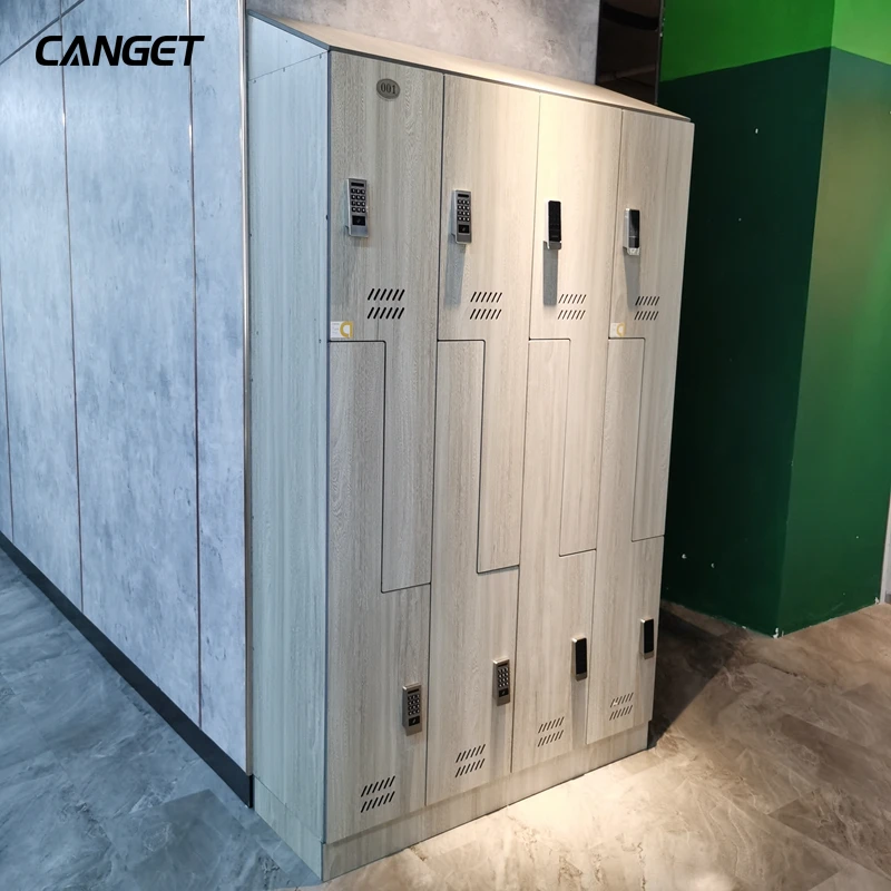 Jialifu digital lock z shape compact hpl locker