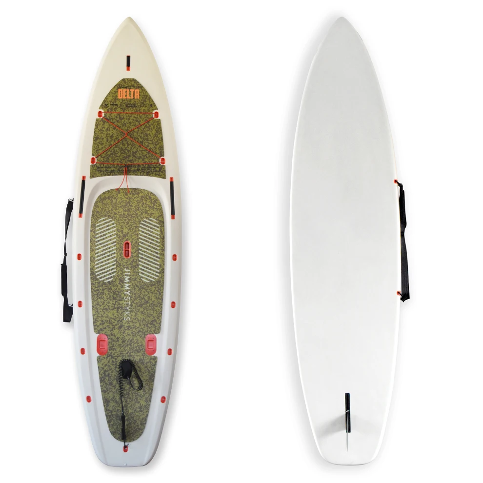 2022 New Design Fishing Stand Up Paddle Board Rigid Plastic SUP Paddle Board Wholesale OEM/ODM  Durable Blow Up Sup Paddle Board