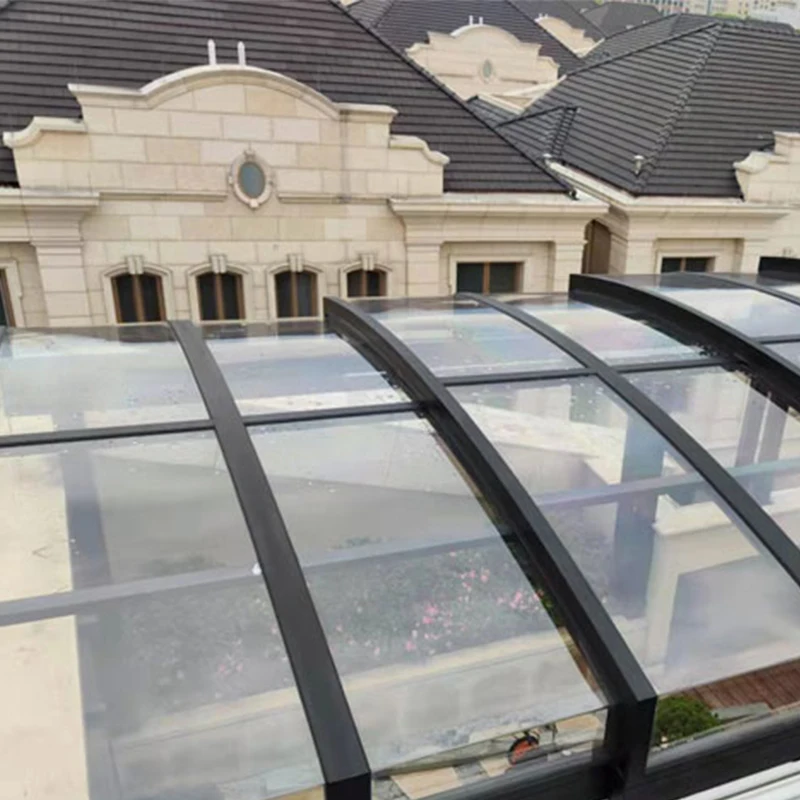 Curved Glass 4mm 5mm 6mm 8mm 10mm 12mm Tempered Bendiing Glass for Bome Skylight