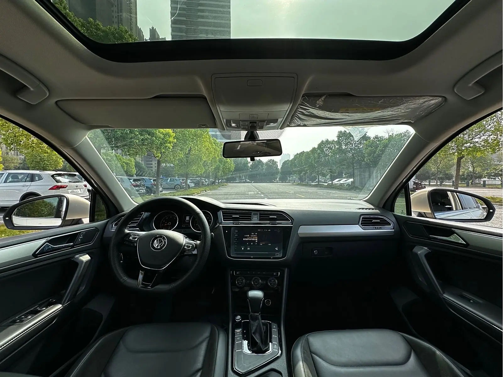 2017 Volkswagen Tiguan L Comfort Edition 330TSI турбо автоматический 2WD 8L бензиновый/газовый двигатель 17 металлический багажник на крышу кожаный свет FWD