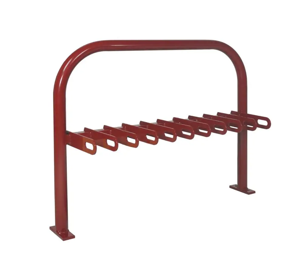 Stylish Scooter Rack Steel Outdoor scooter Display Rack Surface Mounted Single Side Parking Stand Bay Robust Design