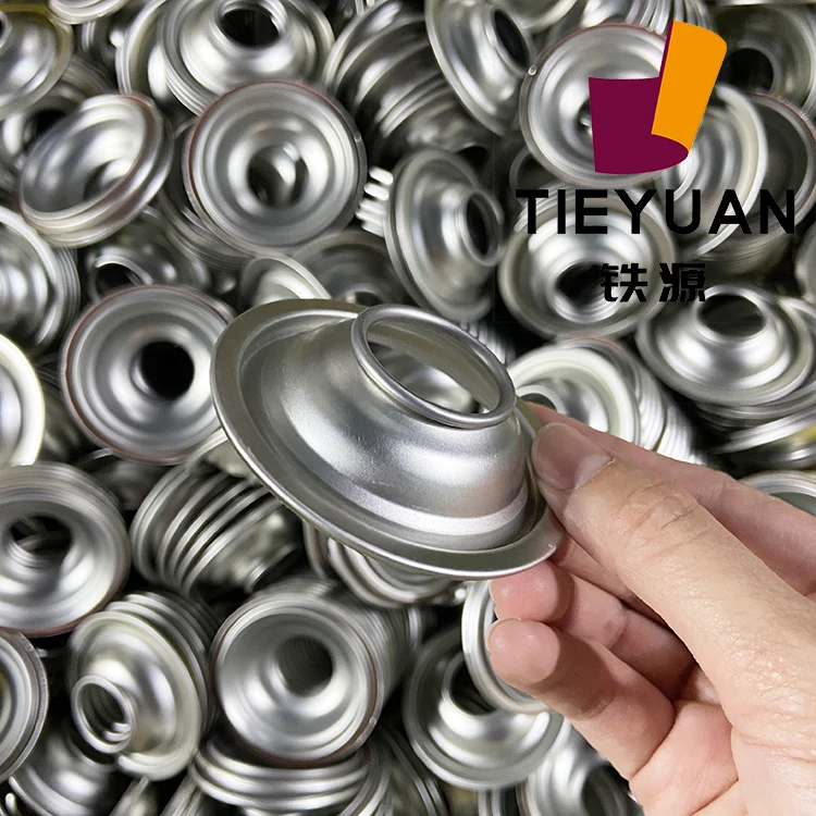 
Aerosol Can Cone dome to sell directly aluminum can round top and bottom 