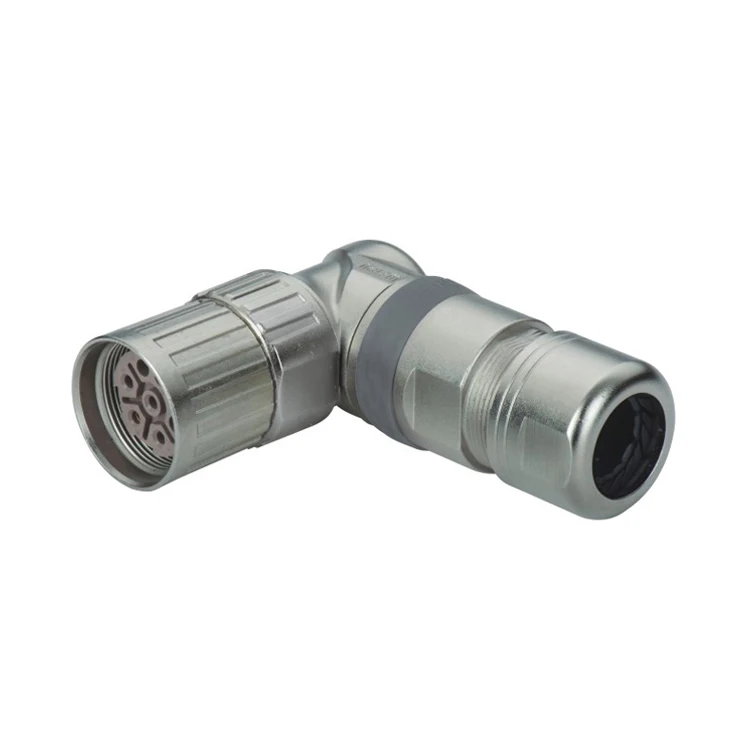 Cheap Price Waterproof M23 Threaded Coupling Cable Connector For Power