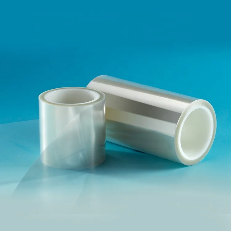 Heat resistant pet acrylic adhesive jumbo roll tempered glass mobile screen screen protective film