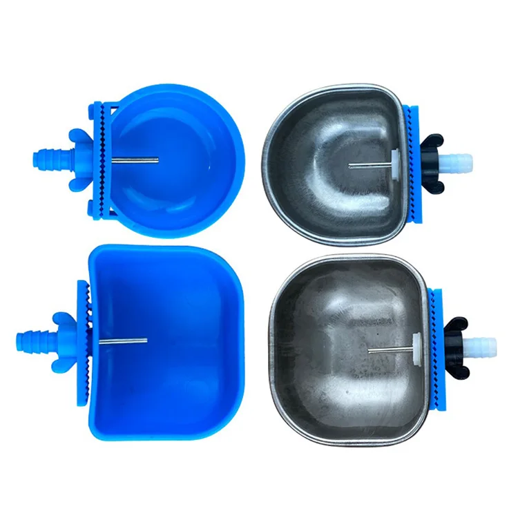 Animal Farm Equipment Automatic Plastic Rabbit Drinker Bowl  Stainless Steel Rabbit Nipple Drinker