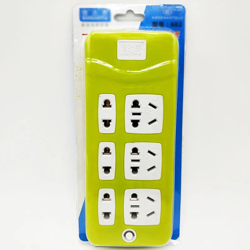 europe plug tower eu extension socket power strip with long cord