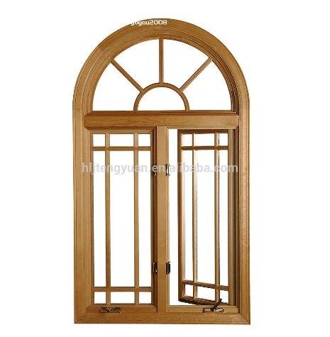 Полукруглые разноцветные плоские конструкции деревянные двери окна